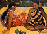 Paul Gauguin What News painting